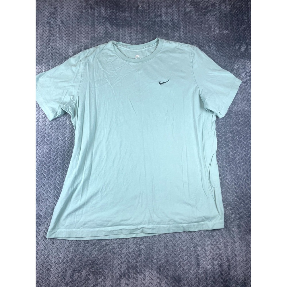 Nike Dri-FIT Training T-Shirt Mens XL Steam Crew Neck Swoosh Logo Short Sleeve